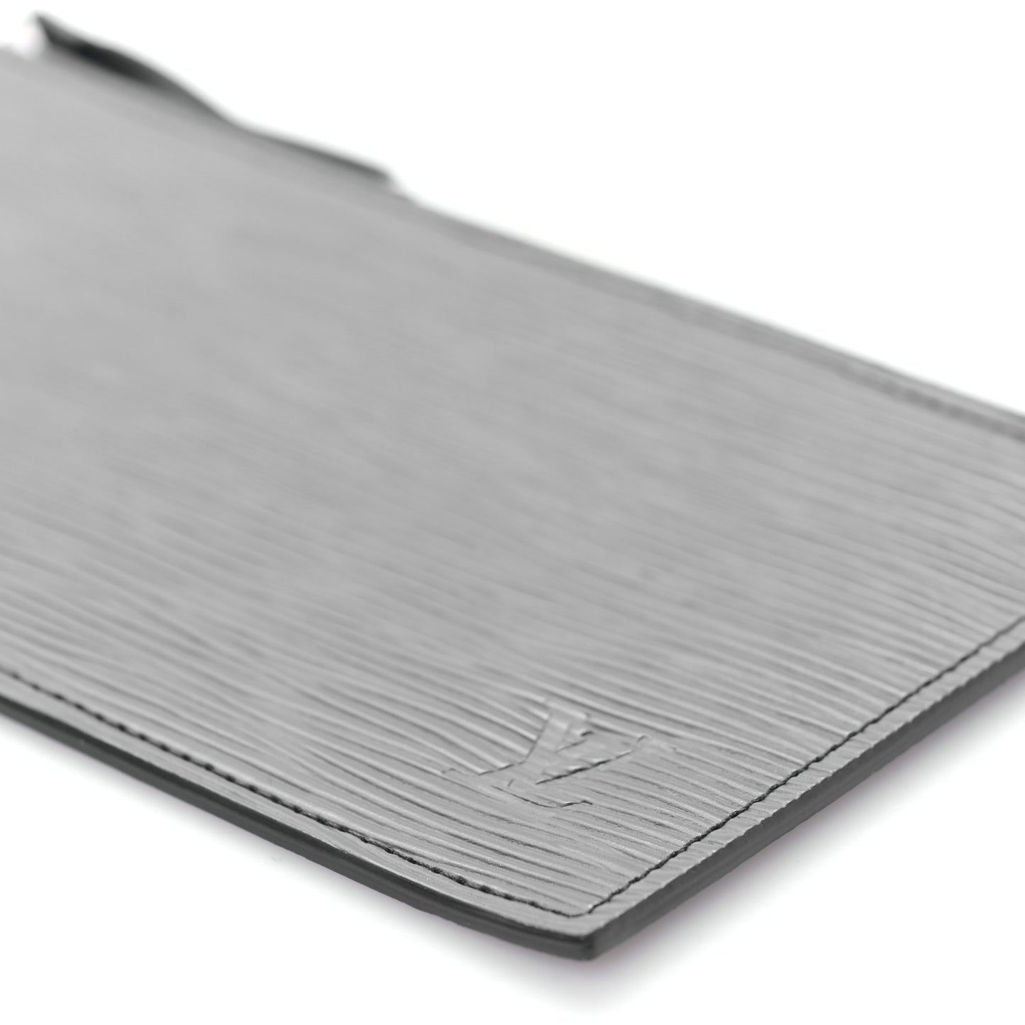 Epi Felicie Chain Wallet Zippered Insert Black