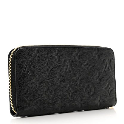 Louis Vuitton Empreinte Zippy Wallet Black 3 of 6