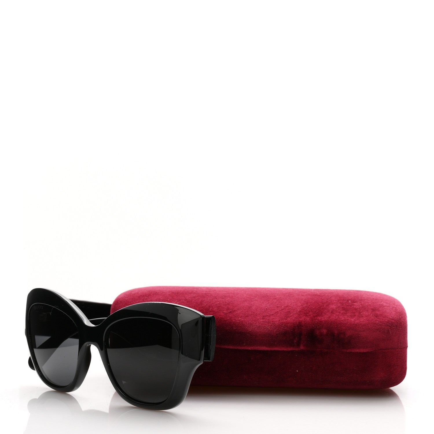 Gucci Acetate GG Butterfly Sunglasses GG0808S Black 8 of 8