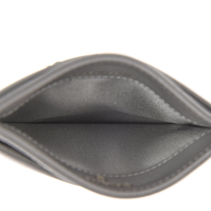 Chanel Metallic Goatskin Quilted 19 Card Holder Silver 5 of 9
