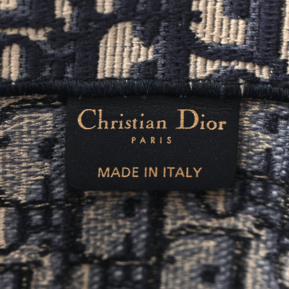 Christian Dior Oblique Large Book Tote Blue Multicolor 6 of 11