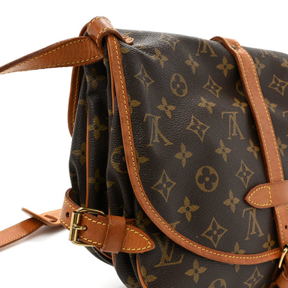 Louis Vuitton Monogram Saumur 30 17 of 19