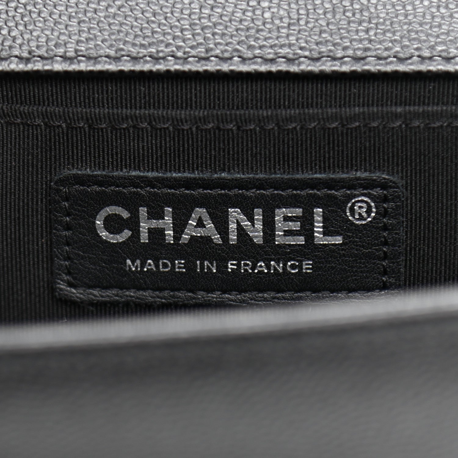 Chanel Caviar Quilted Medium Boy Flap Black 6 of 11