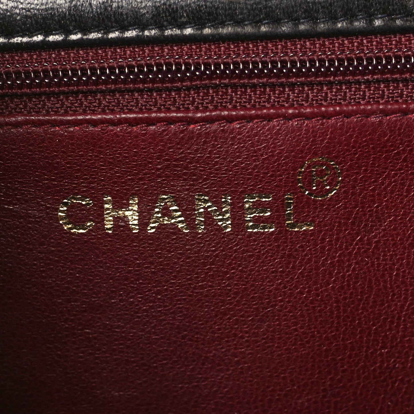 Lambskin Quilted Small Single Flap Black