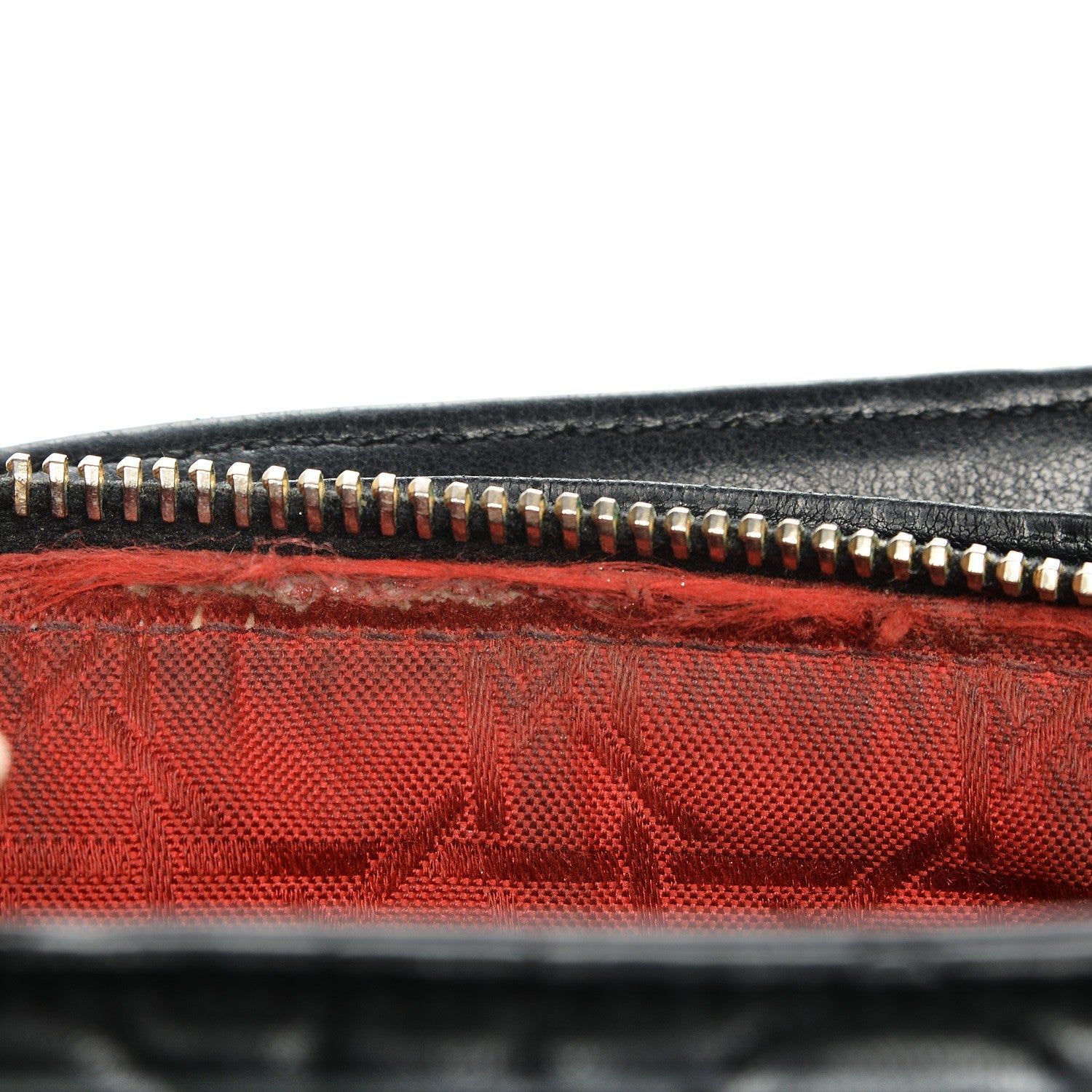 Christian Dior Lambskin Cannage Medium Lady Dior Black 8 of 8