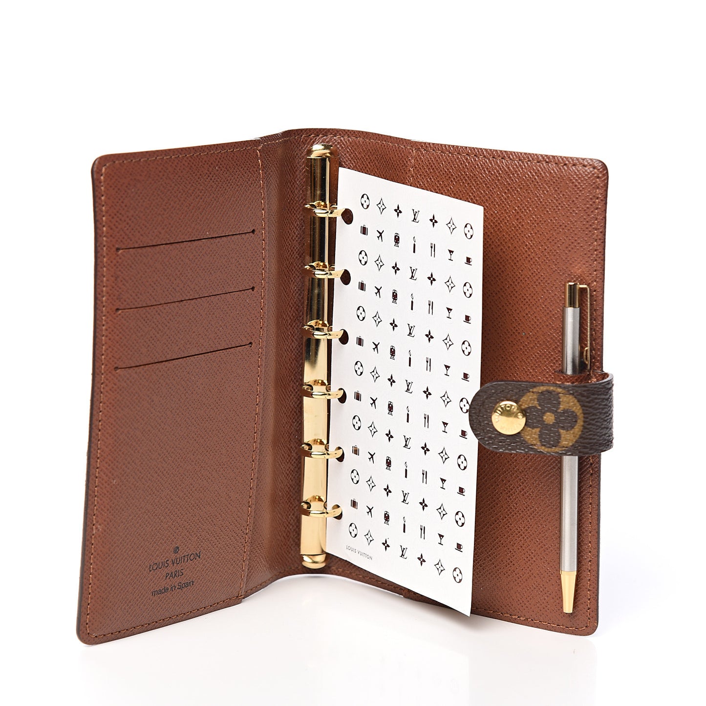 Monogram Small Ring Agenda Cover
