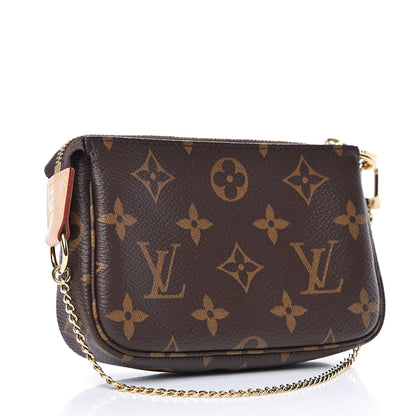 Louis Vuitton Monogram Mini Pochette Accessories 3 of 10