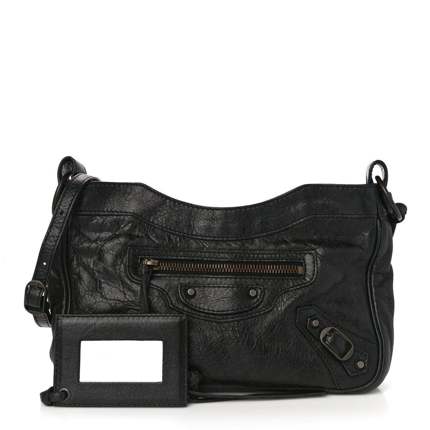 Balenciaga Agneau Classic Hardware Hip Black 1 of 8