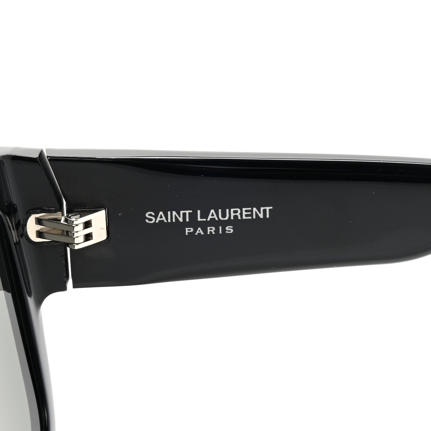Saint Laurent Acetate Square Sunglasses SL M16 Black 6 of 8