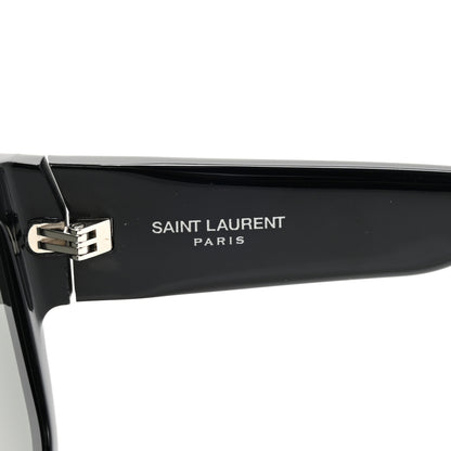 Saint Laurent Acetate Square Sunglasses SL M16 Black 6 of 8