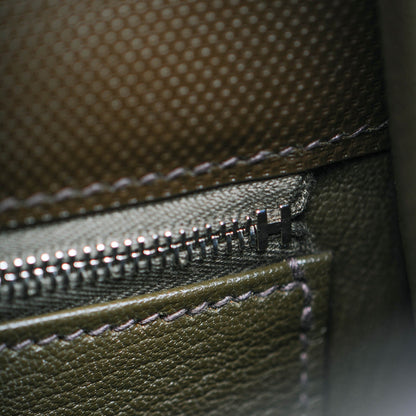 Hermes Grain d'H Kelly Sellier 35 Eucalyptus 20 of 26