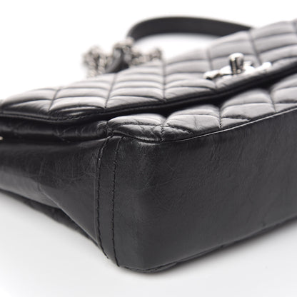 Chanel Aged Calfskin Quilted Small Lady Pearly Flap Black 5 of 12