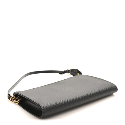 Louis Vuitton Epi Pochette Accessories 24 Black 4 of 10
