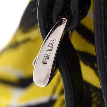 Prada Tessuto Nylon Banane Pouch Giallo 8 of 10