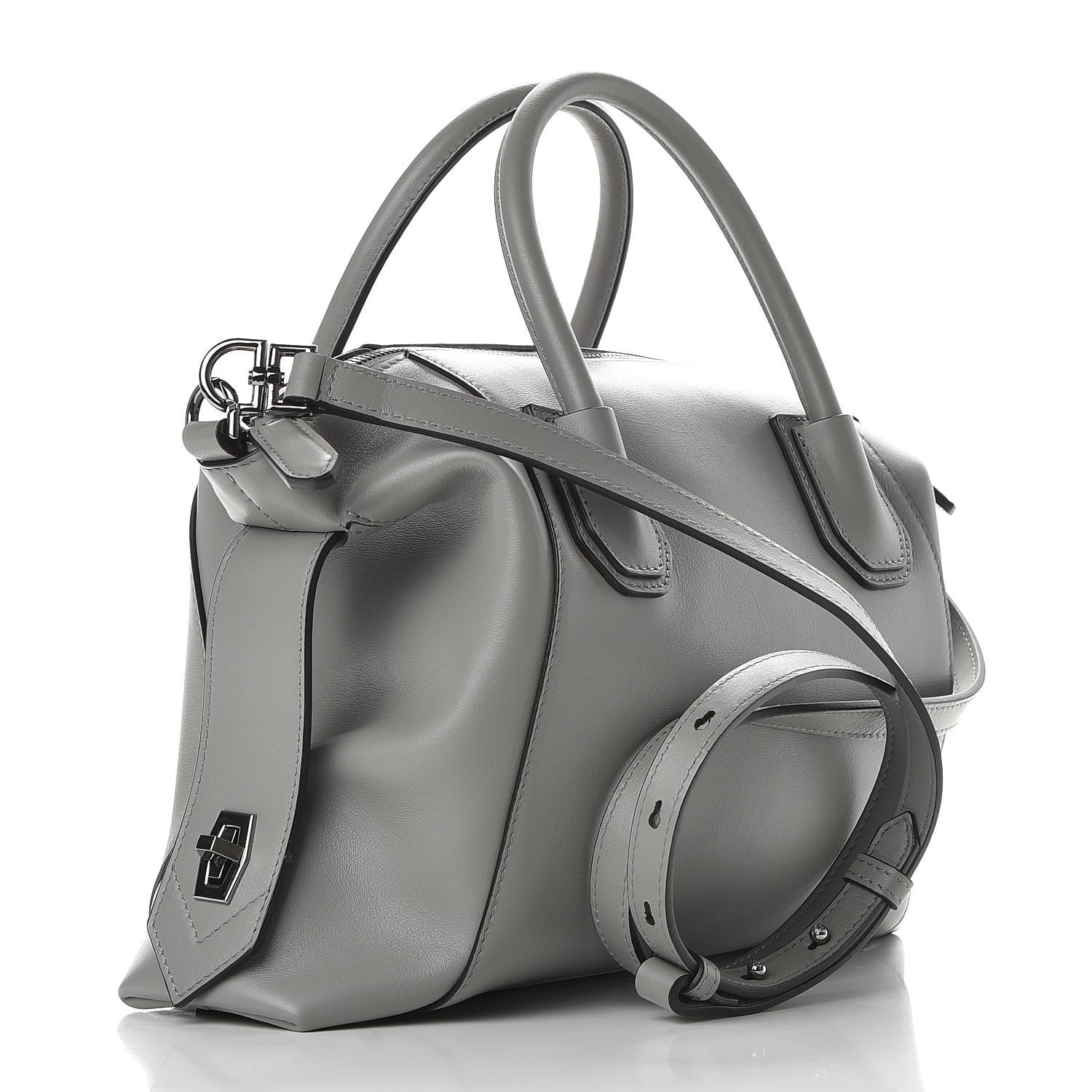Givenchy Calfskin Small Soft Antigona Pearl Grey 3 of 8