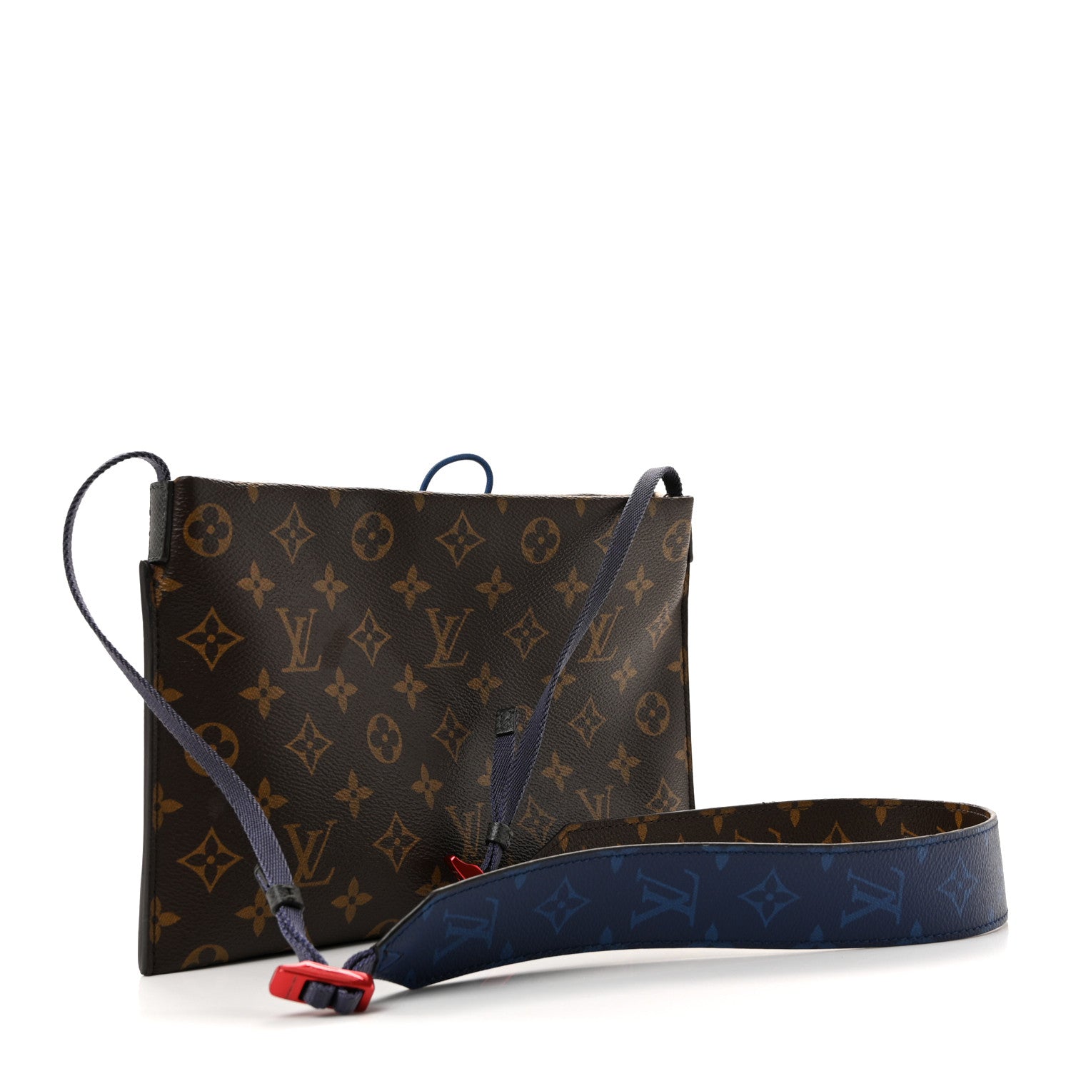Louis Vuitton Monogram Small Outdoor Pouch Pacific Blue 1837004