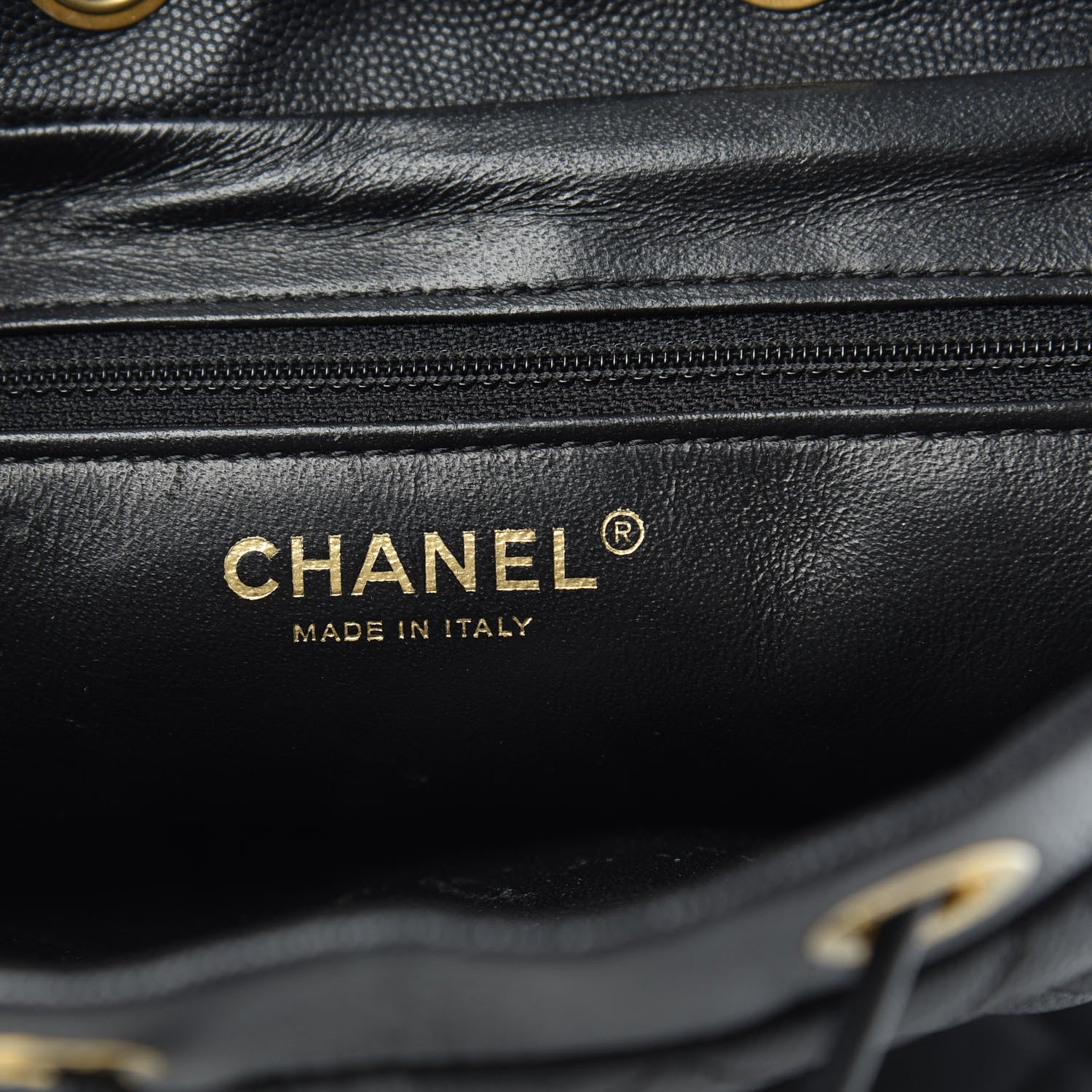 Chanel Caviar Quilted Filigree Backpack Black 5 of 11
