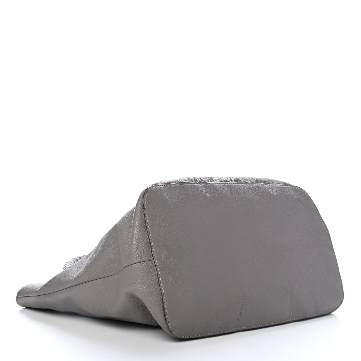 Calfskin Large New Marcie Tote Cashmere Grey