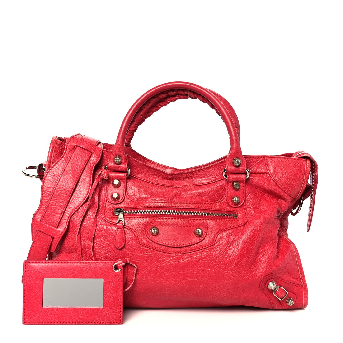 Agneau Giant 12 Silver Hardware City Rose Thulian