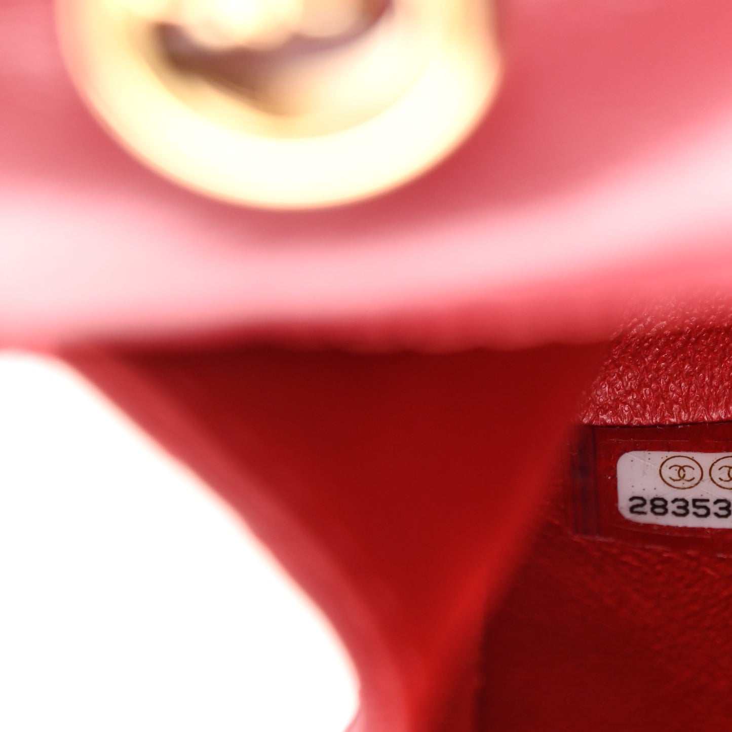 Aged Calfskin Quilted 2.55 Reissue Mini Flap Red