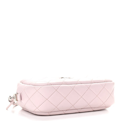 Chanel Lambskin Quilted Small Timeless Camera Case Light Pink 4 of 9