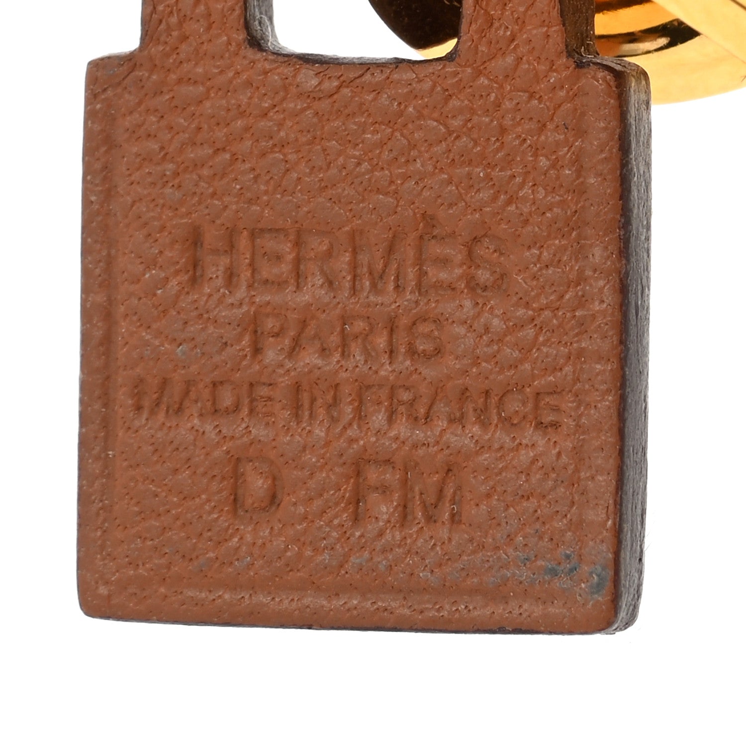 Hermes Swift O'Kelly Earrings Gold 4 of 4