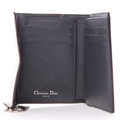 Christian Dior Bullcalf Diorissimo Medium Envelope Wallet Silver 5 of 10