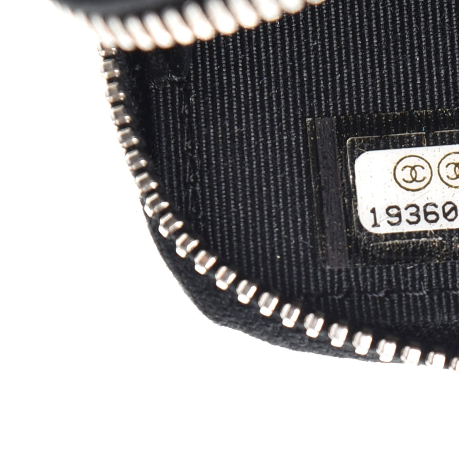 Chanel Patent Calfskin Quilted Zip Around Phone Holder Black 7 of 8