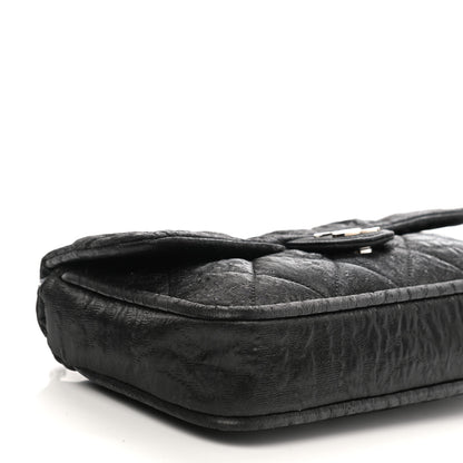 Chanel Coated Canvas Quilted Le Marais Flap Black 9 of 10