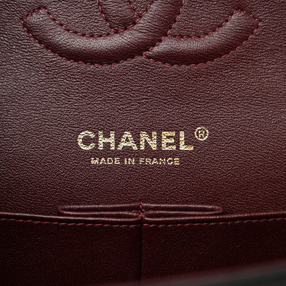 Chanel Lambskin Quilted Medium Double Flap Black 6 of 11