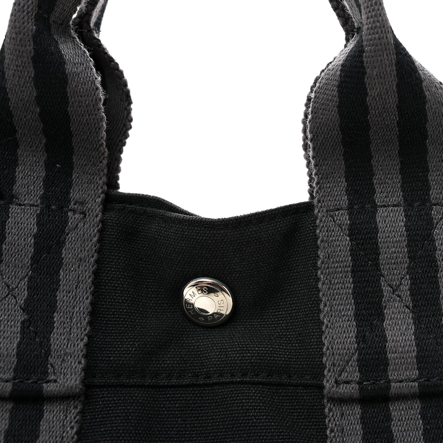 Canvas Herline PM Tote Black