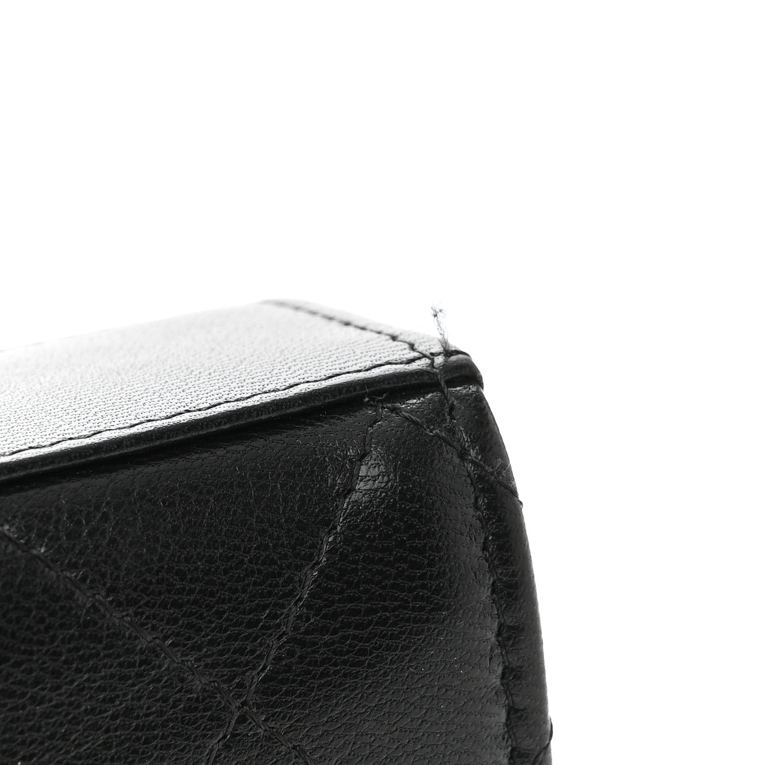 Chanel Goatskin Chic Pearls Clutch On Chain Black 10 of 10