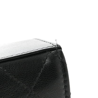 Chanel Goatskin Chic Pearls Clutch On Chain Black 10 of 10