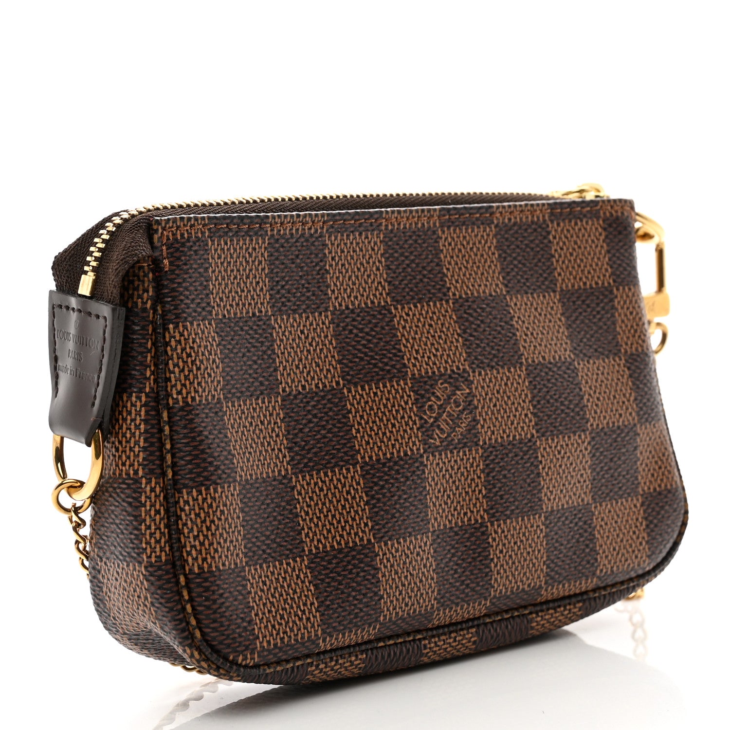 Louis Vuitton Damier Ebene Mini Pochette Accessories 3 of 8