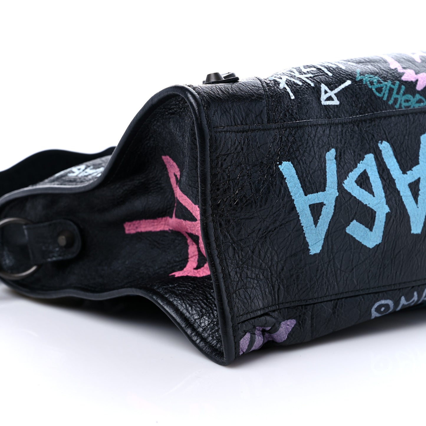 Agneau Graffiti All Over Classic Hardware City Black Multicolor