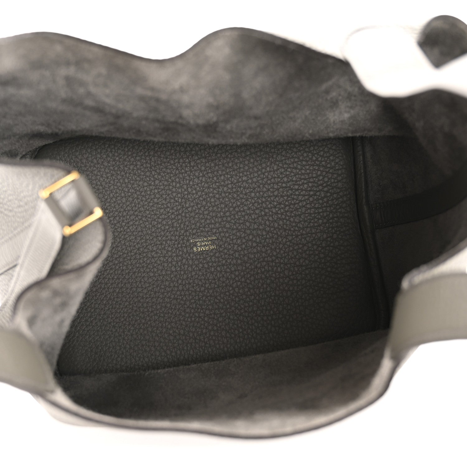 Hermes Taurillon Clemence Picotin Lock 22 MM Etain 5 of 12