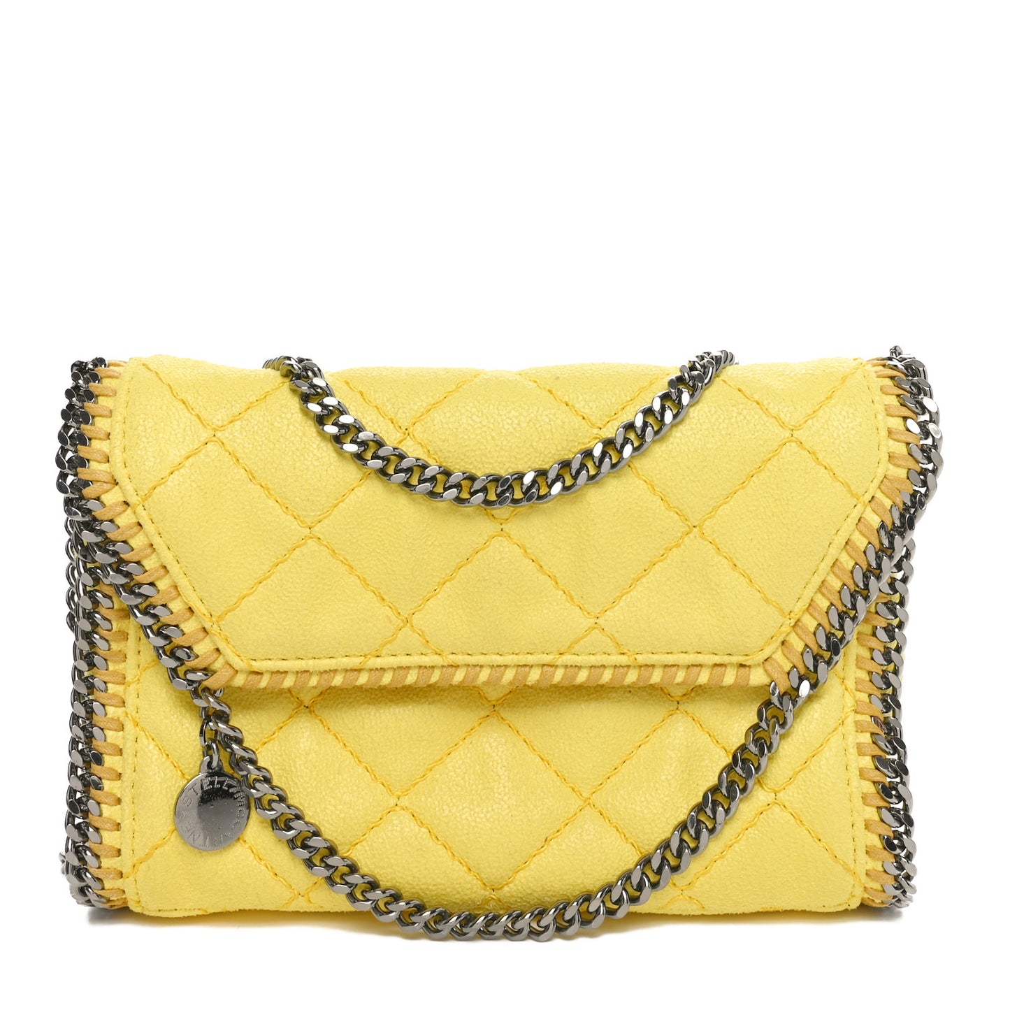Shaggy Deer Quilted Mini Falabella Canary