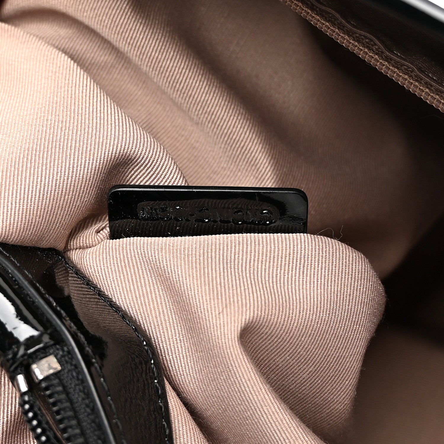 Burberry Nova Check Patent Medium Emmy Tote Black 8 of 11