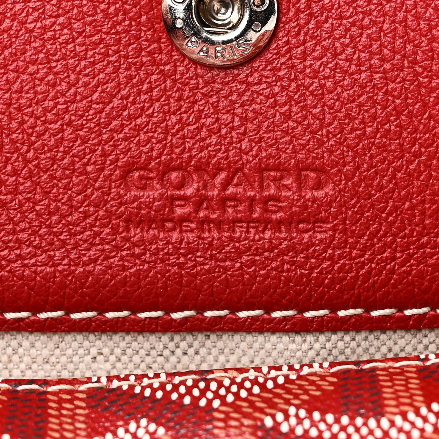 Goyardine Saint Louis PM Red