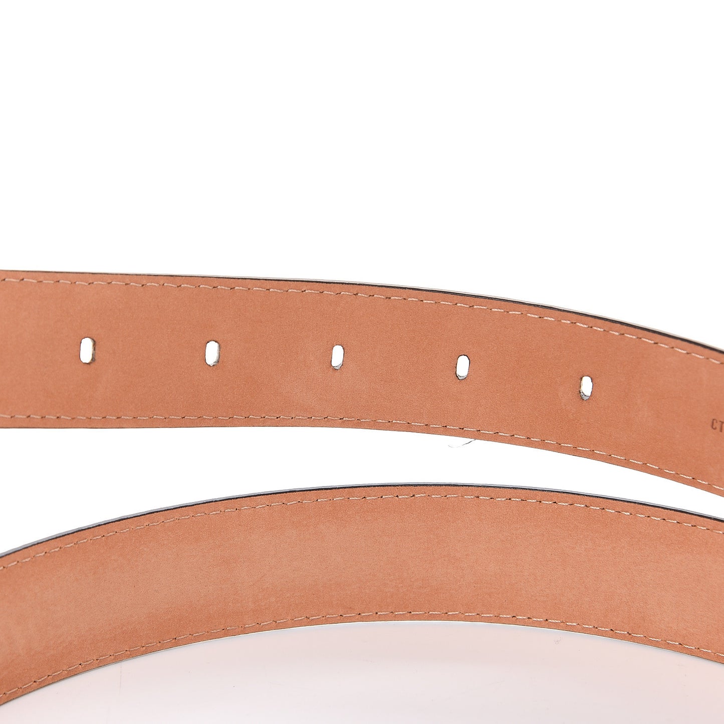 Damier Ebene Ellipse Belt 100 40