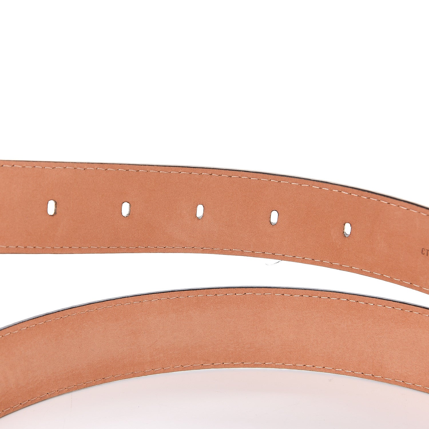 Louis Vuitton Damier Ebene Ellipse Belt 100 40 5 of 8