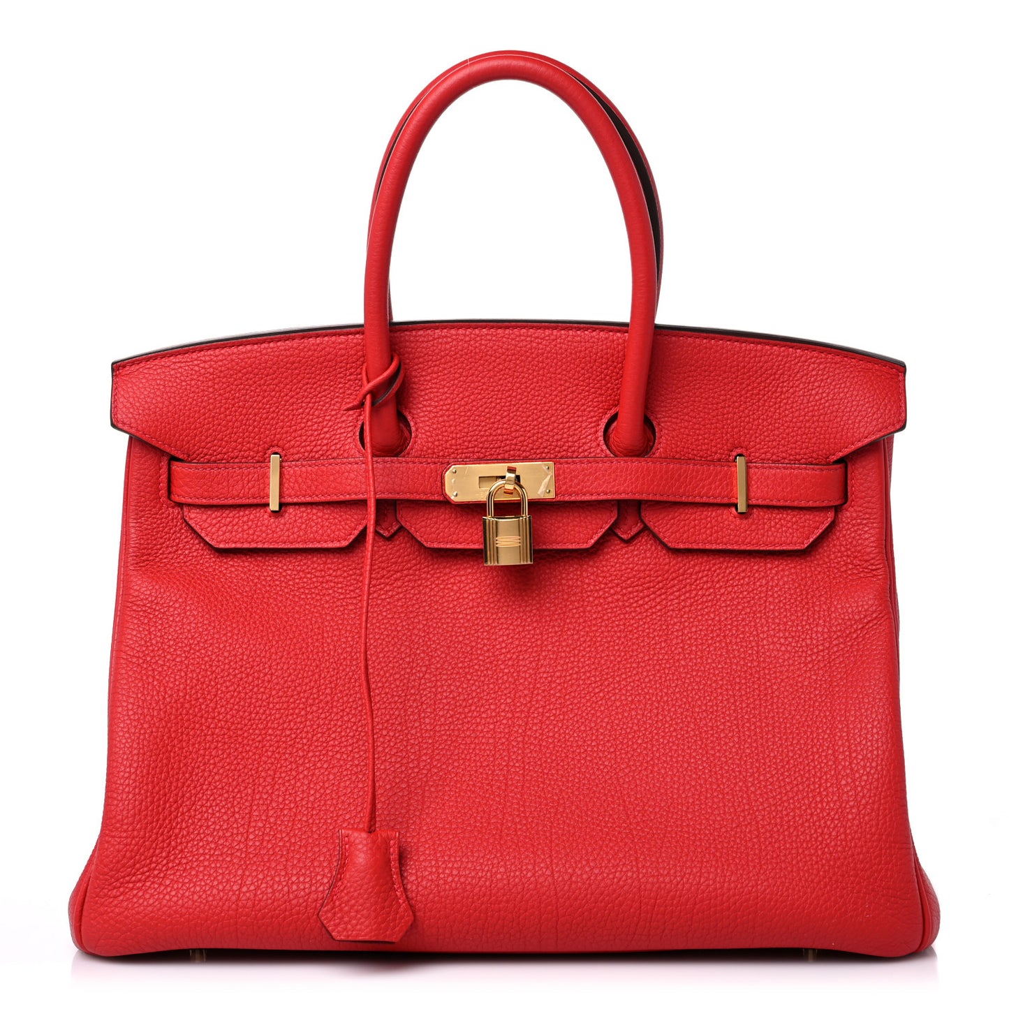 Togo Birkin 35 Rouge Casaque