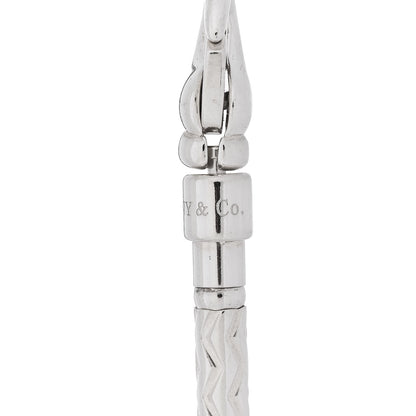 Tiffany Sterling Silver Aztec Zig Zag Bracelet 4 of 6