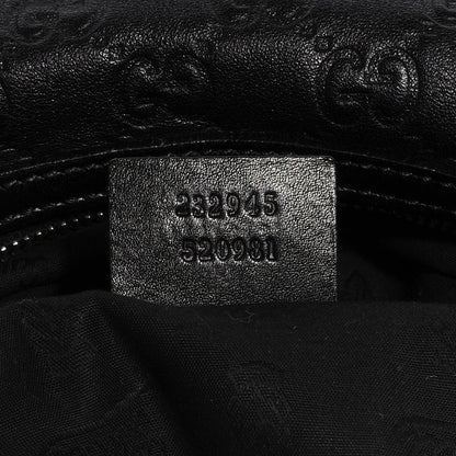Gucci Guccissima GG Twins Large Hobo Black 7 of 9