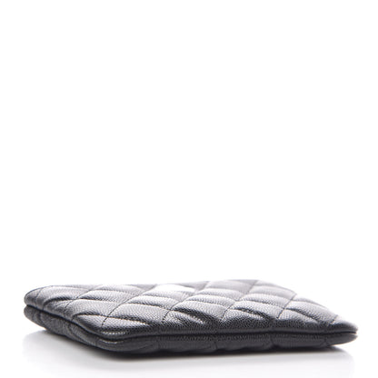 Chanel Caviar Quilted Small Cosmetic Case Black 4 of 8