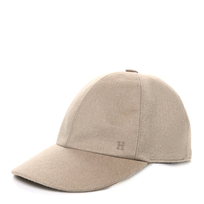 Hermes Cashmere Riley H Droit Cap 58 1 of 9