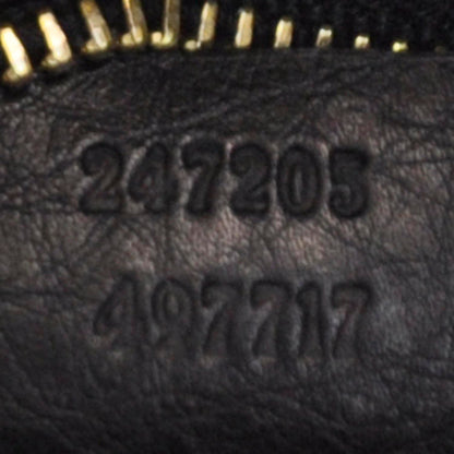 Gucci Leather Vintage Web Boston Black 8 of 8