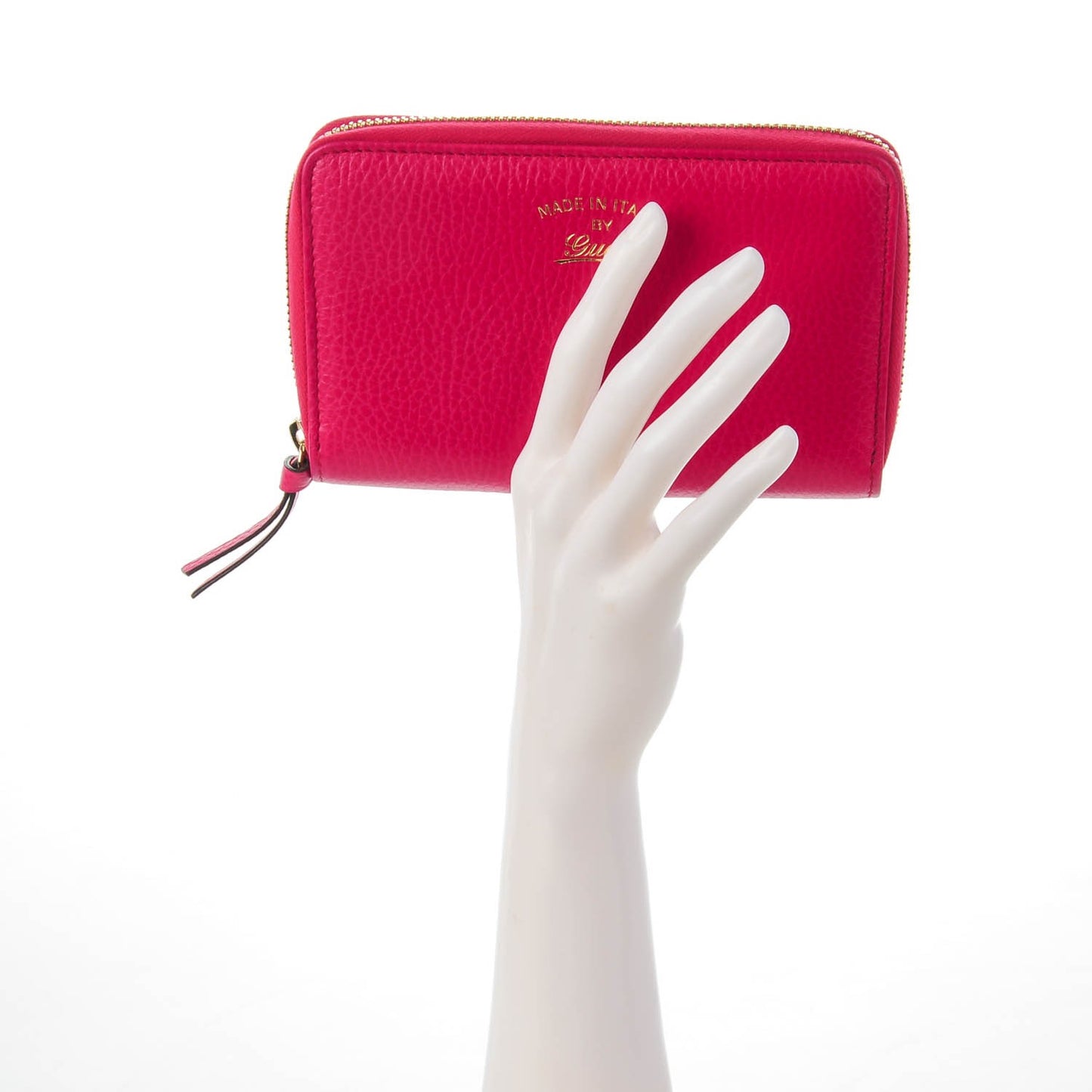Dollar Calfskin Medium Swing Zip Around Wallet Blossom