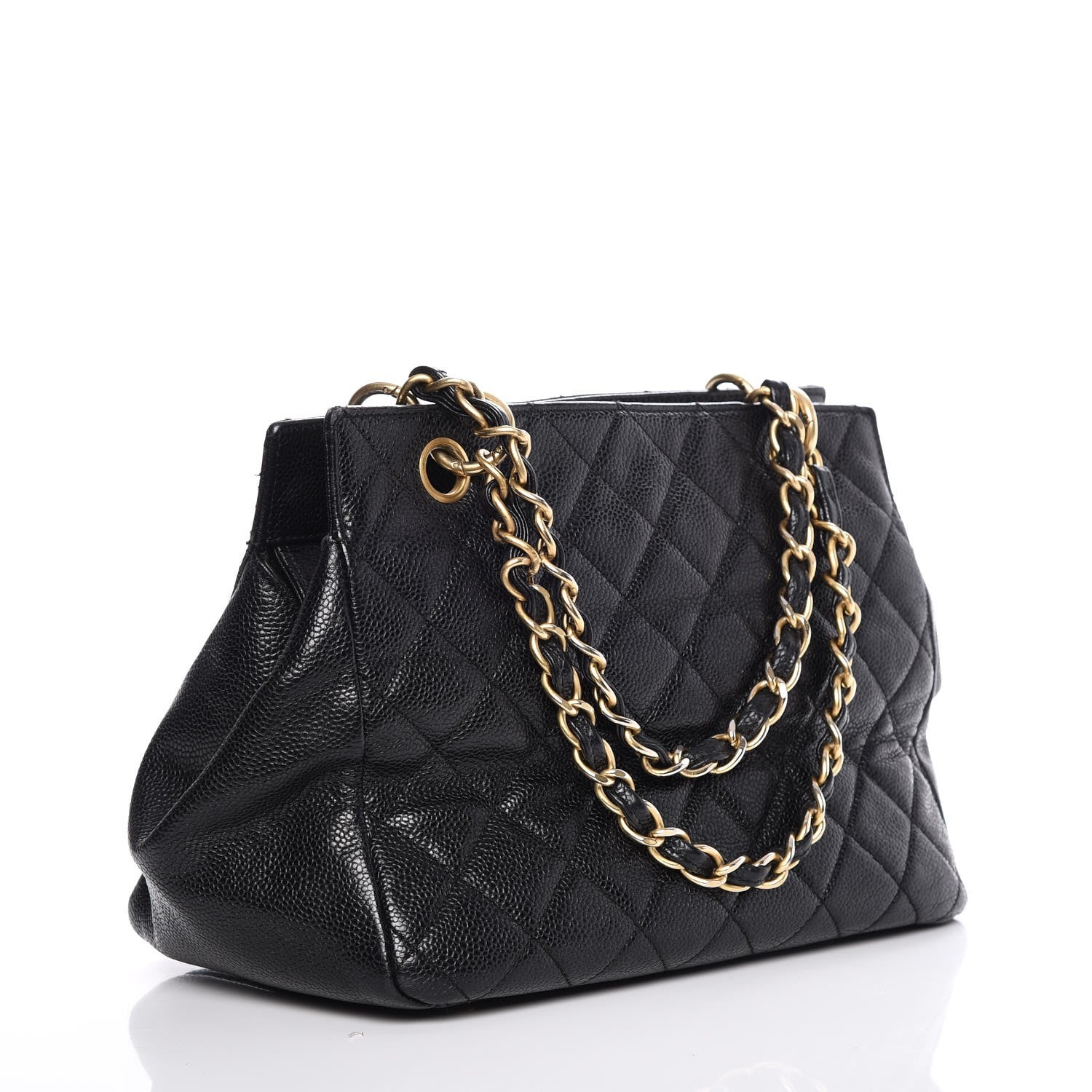 Chanel Caviar Quilted Petit Timeless Tote PTT Black 3 of 11