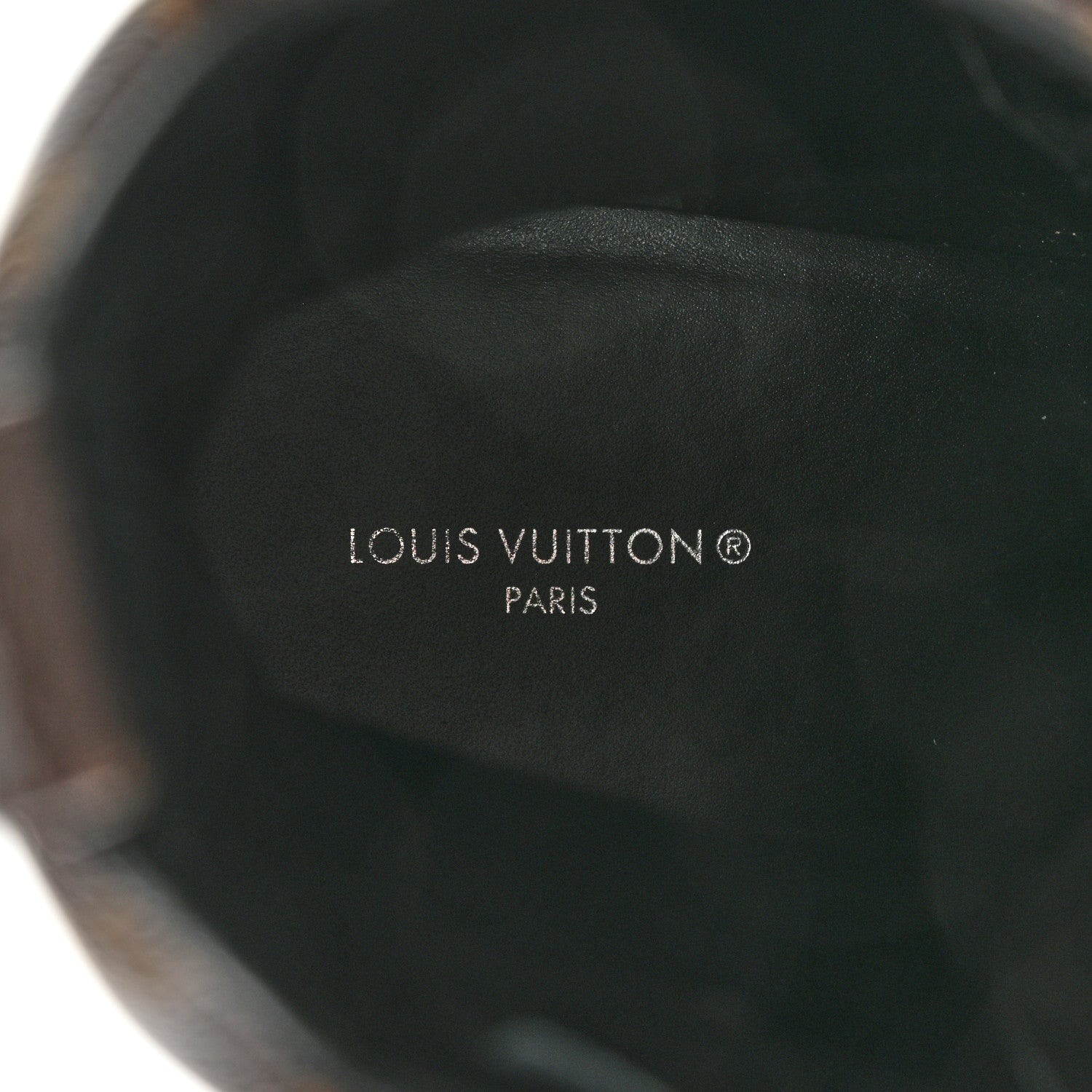 Louis Vuitton Suede Calfskin Monogram Laureate Platform Desert Boots 40 Black 5 of 9
